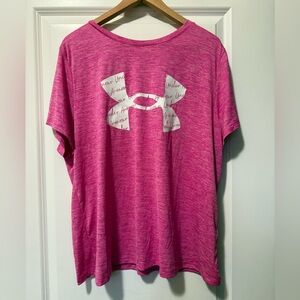 Under Armour HeatGear Fuschia Top